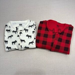 Hudson Premium Long Sleeve Sleeping Bag/Wearable Blankets Set of 2 18-24 Months